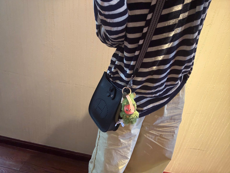 Knitted bag Strap for Hermes Kelly - Slim